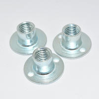 Gr4.8 Blue Galvanized T nut with two hole
