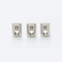 Slot Nut Top Square Spring T Nuts with Loaded Ball