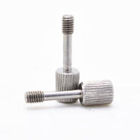 Stainless steel phillps head with knurle screw