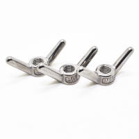 Stainless steel 304 wing butterfly nut