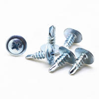 Blue Galvanized Truss head self drilling screw